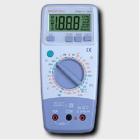 顯 示 器：最大顯示數(shù)1999，字高20mm;可以測(cè)量:直流電壓;交流電壓;直流電流;交流電流;電阻;電容,頻率;溫度,占空比;帶蜂鳴器通斷測(cè)試;二極管測(cè)試;晶體管hFE測(cè)試. 