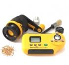 GRN3000 Grainmaster i 糧食谷物溫濕度儀;一個(gè)糧食粉碎機(jī)-壓縮器，可以快速簡(jiǎn)便的測(cè)量樣品的濕度。同時(shí)還可以提供溫度探頭選件(GRN6046)，用于測(cè)量?jī)?chǔ)存的谷物的溫度；草料捆探(GRN6138)，用于測(cè)量草料捆的濕度。