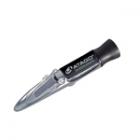 自動(dòng)溫度補(bǔ)償型手持折射儀MASTER-H100具有防水功能, 具有耐熱性,可適用于高熱樣本型;其測量范圍:Brix 60.0 至 100.0%,最小標(biāo)度:Brix 0.5%. 