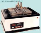 QFR 涂層耐溶劑性測(cè)定儀 用途:適用于測(cè)定鋁塑復(fù)合板及類似底材上涂層的耐溶劑性,在規(guī)定的溶劑和條件下擦洗涂層后，目測(cè)擦洗處是否有顯露底材現(xiàn)象;技術(shù)參數(shù):擦洗行程：100mm ;擦洗頻率：100次/min ;擦洗力：1000±100g;擦洗頭面積：2cm