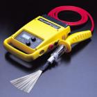 DC30 便攜式針孔電火花檢測儀 電壓范圍:0～30Kv ;分辨率:100V; 顯示:LCD3位半數(shù)字顯示;故障報(bào)警:音頻和視頻報(bào)警.



