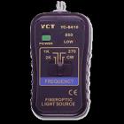 YC-6410   光源表.使用紅外線LED,波長范圍: 850nm,頻率選擇模式: 270Hz / 1KHz / 2KHz / CW.輸出功率: CW-18dBm
,光功率輸出不確定度: ± 0.5dB.穩(wěn)定度(25℃ & 5分鐘熱機): 0.1dB / 8hrs.低電力指示燈,連接器:ST,FC,SC,或其它
 
