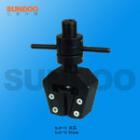 SJJ-100實(shí)驗(yàn)夾具 ,適用范圍：橡膠、各種線纜、打包帶等材料的破壞力、插撥力的試驗(yàn)。 最大負(fù)荷：5000N
 
