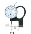 P-1 特殊應(yīng)用針盤式厚度計(jì).最小讀值:0.01mm.測定范圍:10mm.精度:20um