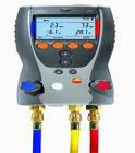 testo 560 數(shù)字式歧管儀采用高精度的傳感器，精度高達滿量程的±0.5％±1數(shù)位，內(nèi)置30種制冷劑的溫度和壓力曲線，帶真空度傳感器，適用于檢測制冷系統(tǒng)抽空、制冷系統(tǒng)調(diào)試