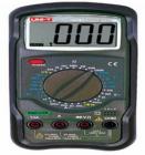 UT51 數(shù)字萬用表 直流電壓:200mV-1000V/±(0.5%+1);交流電壓:200mV-750V/±(0.8%+3);直流電流:20mA-10A/±(0.8%+1);交流電流:200mA-10A/±(1%+3);電阻:200W-200MW/±(0.8%+1)
 
