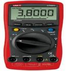  UT60H 數(shù)字萬(wàn)用表 直流電壓：4V-1000V；交流電壓：4V/40V/400V/-750V；直流電流：400mA-10A；交流電流：400mA-10A；電阻：400W-40MW；電容：40nF-40mF；頻率：4kHz-400MHz；溫度：-40℃～400℃
 
