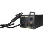 ·傳感器閉合回路控制，溫度精確穩(wěn)定,可安全拆焊

QFP、PLCC、SOP、BGA等對溫度敏感的元器件。

·智能冷卻系統(tǒng)，工作完畢關(guān)機(jī)后延時送風(fēng)，風(fēng)溫低于100℃后自動切斷電源。

·采用原裝進(jìn)口發(fā)熱絲，升溫快速，使用壽命長，焊接安全性能好，溫度恒定可調(diào)。

·采用原裝進(jìn)口氣泵、低振動、無噪音設(shè)計、保持工作環(huán)境的清靜。

·防靜電設(shè)計，防止因靜電及漏電而損壞PCB板。
