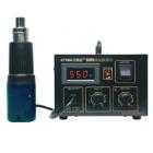 ·采用LED顯示指示溫度、控溫精確、使操作更方便

·升溫迅速，2至3秒可達(dá)到設(shè)定溫度

·采用柔和旋轉(zhuǎn)風(fēng)、均勻加熱，更好保護(hù)元器件

·出風(fēng)柔和，溫度均勻

·吹、焊帶塑料的元器件不易變形，吹屏蔽盒不變色、快捷方便

·完美的待機(jī)節(jié)電功能

·放靜電設(shè)計(jì)，防止因靜電及漏電而損壞PCB板
