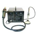 ·AT8502是二合一維修系統(tǒng)，能應(yīng)付各種焊接需要，能發(fā)揮全面維修功能，各功能均可獨(dú)立使用。

·采用防靜電設(shè)計(jì)，防止因靜電及漏電而損壞PCB板。

·傳感器閉合回路控制，升溫迅速，溫度精確穩(wěn)定，可安全拆焊QFP、PLCC、SOP、BGA等對(duì)溫度敏感的元器件。

·智能冷卻系統(tǒng)，工作完畢關(guān)機(jī)后延時(shí)送風(fēng)，風(fēng)溫低于100℃后自動(dòng)切斷電源。

·采用原裝進(jìn)口發(fā)熱絲，壽命超長(zhǎng)。

·采用原裝進(jìn)口氣泵、低振動(dòng)、無(wú)噪音設(shè)計(jì)、保持工作環(huán)境的清靜。
