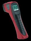 非接觸式精確測溫，內(nèi)置式激光瞄準(zhǔn)器
自動(dòng)數(shù)據(jù)保持及自動(dòng)關(guān)機(jī)(15秒鐘后自動(dòng)關(guān)機(jī))
距離與目標(biāo)尺寸比為D:S=10:1
白色背光液晶顯示屏
分辨率：1°C(2°F)，可選擇°C/°F
過載顯示：--0L--
量程：-25~400°C(-13~752°F)
采樣率：0.5秒
發(fā)射率：0.95 
光譜反應(yīng)：8~14μm
電 源：單個(gè)9V電池
測量精度：-25~400°C，±(2%+1°C)
　　　　　-13~752°F，±(2%+1°F)
操作溫度：-10~40°C(14~104°F)
相對濕度：10~80%RH
 

