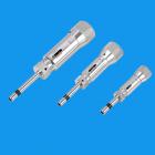 性能：
ANY型預(yù)置式扭矩起子是研制的適用于汽車、摩托車、機(jī)械制造、電子等行業(yè)，及專業(yè)檢測行業(yè)的新型產(chǎn)品，主要用于扭力適中的零部件的旋緊和旋緊力的檢測，易于手握作業(yè)，使用方便、清晰度維持時間久。是成臺設(shè)備的組裝維修及旋緊部件性能檢測的工具。
