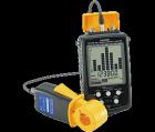 使用非直接接觸電壓傳感器即可探測出通信線·電源線的噪音  
?分別頻率帶的噪音程度、實(shí)際表示在水平儀上 
?使用鉗式電壓傳感器探測Common mode的噪音 
?可內(nèi)部儲(chǔ)存64、000個(gè)測量數(shù)據(jù)和時(shí)間 
?主機(jī)配置存儲(chǔ)器，利用USB接口可將數(shù)據(jù)傳入計(jì)算機(jī)

